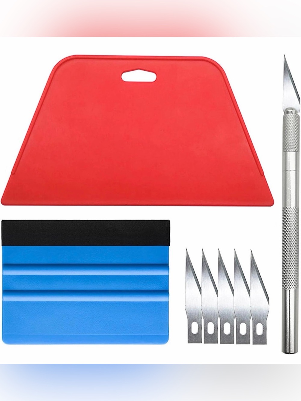 Tiptopcarbon Wallpaper Smoothing Tool Kit Peel & Stick Contact Paper